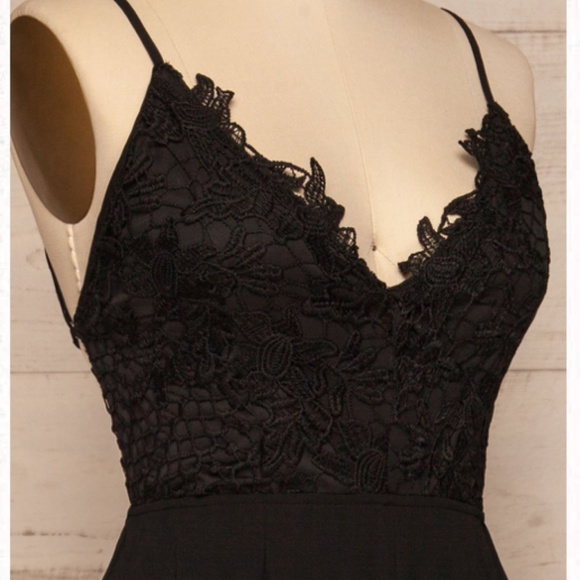 NWT | Chiffon & Crocheted Lace Jumper - Picture 2 of 5